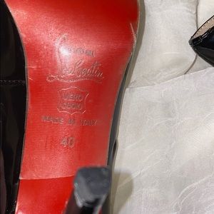 Black heels. Need a little tlc